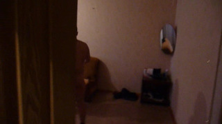 A guy fucks his girlfriend all over the apartment!