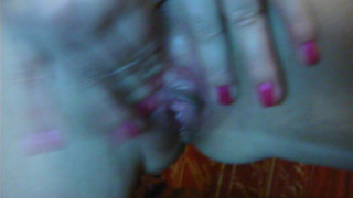 Brunette's handjob