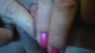 Brunette's handjob