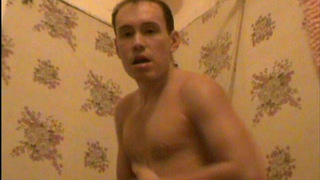 Man's anal masturbation