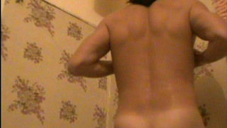 Man's anal masturbation