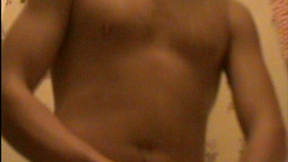 Man's anal masturbation