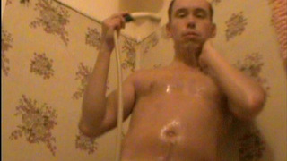 Man's anal masturbation