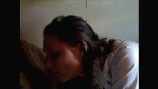 Crooked dick in whore's mouth