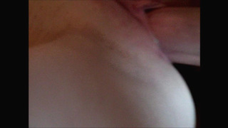 Crooked dick in whore's mouth