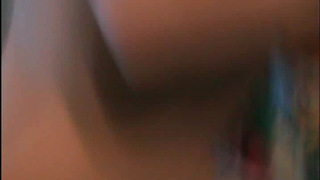 Hot milf with military props