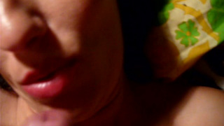 First person cumshot