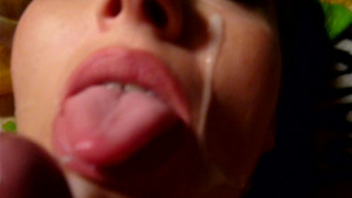 First person cumshot